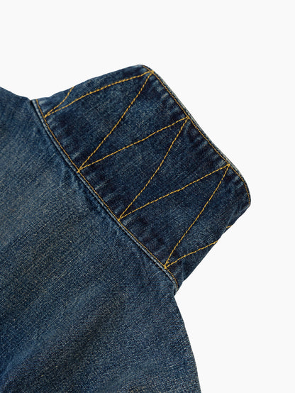 TYPE-2 DENIM JACKET : MID-WASH