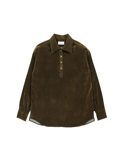 RUGBY SHIRT : ARMY OLIVE