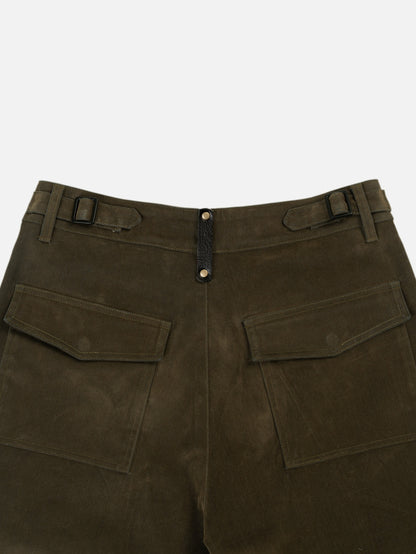 SA-24 WIDE LEG CARGO PANTS-ARMY OLIVE