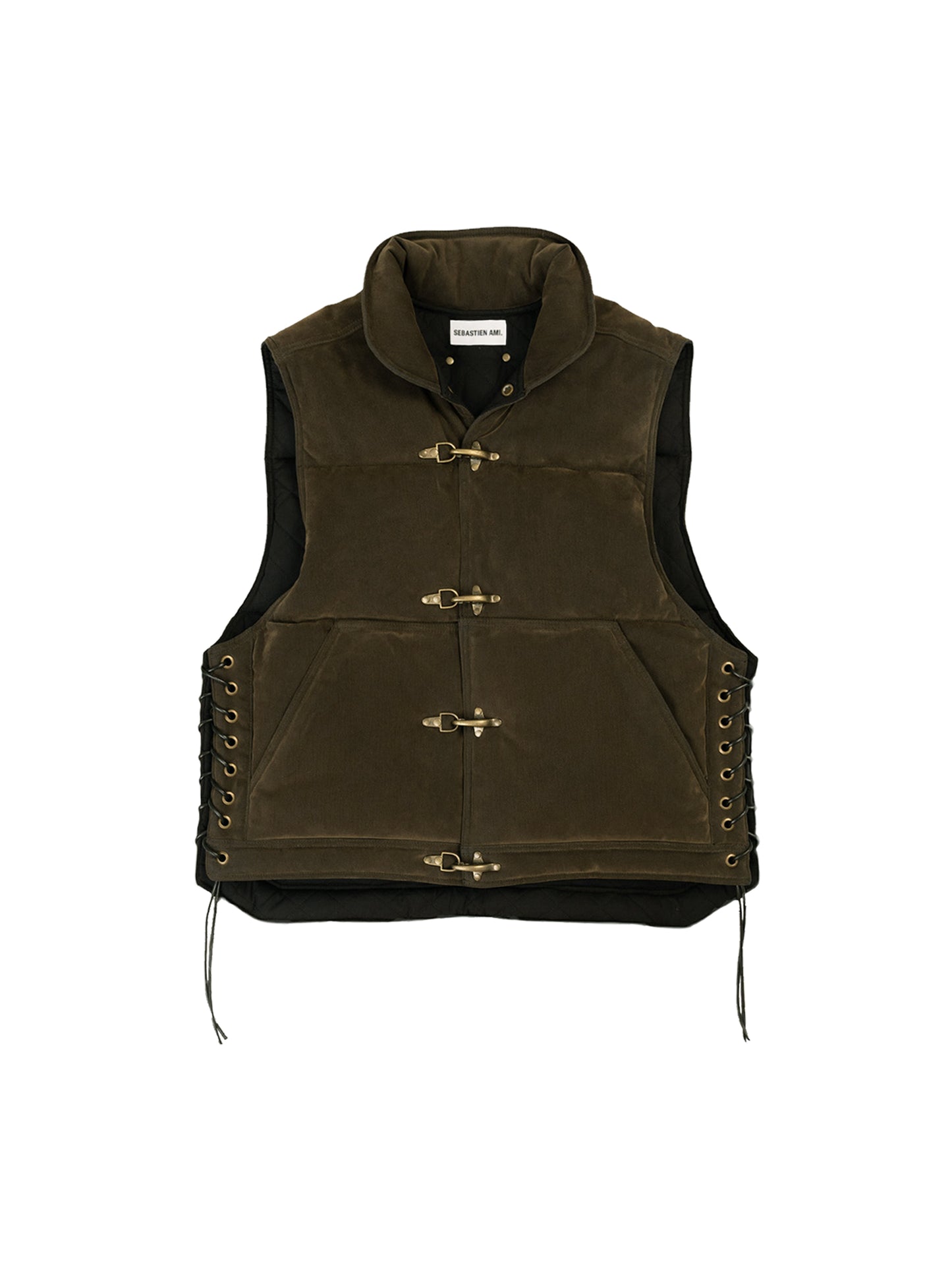 SA-24 PUFFER VEST- ARMY OLIVE