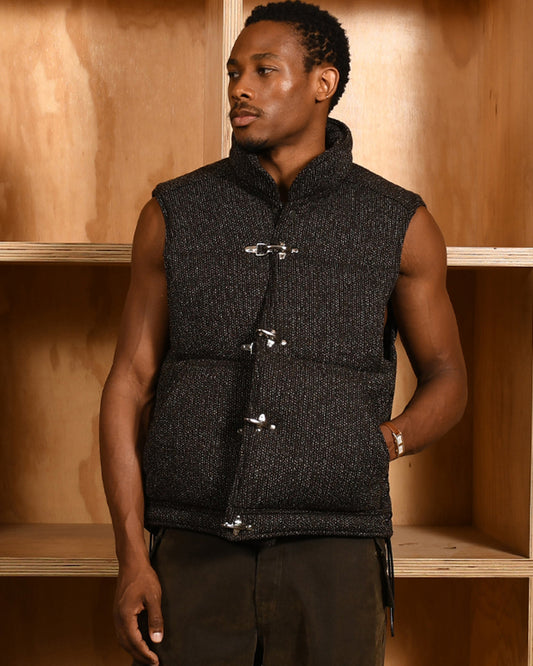 SA-24 PUFFER VEST- HR WOOL